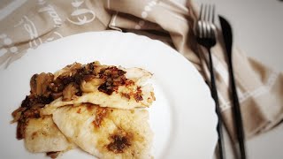 Scaloppine ai funghi leggere [upl. by Bedwell]