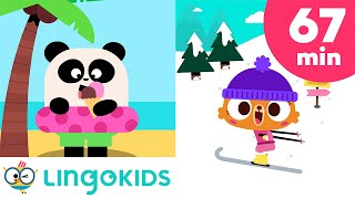 Seasons of the Year Songs 🌸☀️🍂❄️  Nature Songs for Kids  Lingokids [upl. by Gottfried901]