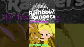 Rainbow Rangers Theme Song 🌈 2D vs 3D 🎵🎵 [upl. by Aital]