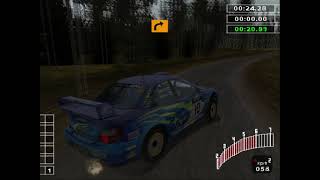 WRC II Extreme PCSX2  Subaru Professional Championship  Round 14 FINAL  Network Rally GB [upl. by Alecia]