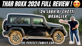 THAR ROXX FULL REVIEW amp OFFROAD TEST 🔥 SECRET FEATURES REVEALED 😍 [upl. by Sollars691]