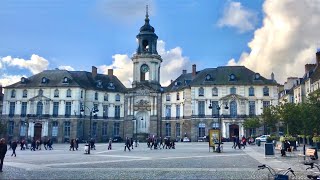 Un TOUR de RENNES  FRANCIA [upl. by Adriena]