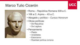 Marco Tulio Cicerón  Derecho Político [upl. by Sutniuq]