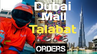 Dubai Mall Talabat delivery hero vlogsshorts short dubai [upl. by Rakso941]