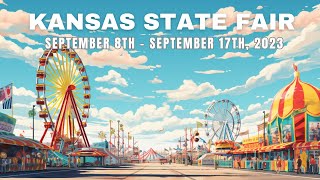 The Kansas State Fair 2023  September 8th to the 17th in Hutchinson [upl. by Helali958]