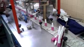 maquina roscadora para esmaltes de uñas MF Industria Argentina [upl. by Okajima796]