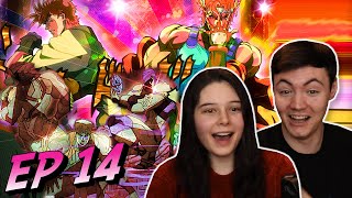 Jojos Bizarre Adventure Episode 14 REACTION amp REVIEW [upl. by Enitsyrk]