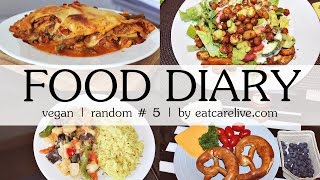 FOOD DIARY ♥  DRUNTER UND DRÜBER  5  VEGAN  eatcarelivecom [upl. by Virginia988]