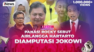 Rocky Gerung Sudah Prediksi Airlangga Hartarto Akan Diamputasi oleh Jokowi  Rakyat Bersuara 1308 [upl. by Kalli332]