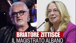 Flavio Briatore reagisce alle parole del magistrato antimeloni Silvia Albano [upl. by Ailhat874]