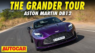 Aston Martin DB12 India review  Supercar power limousine luxury  First Drive  autocarindia1 [upl. by Joub819]