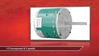 1050 RPM 13 Horse Power ECM Brushless DC Motor  Genteq Product Review Video [upl. by Addis]