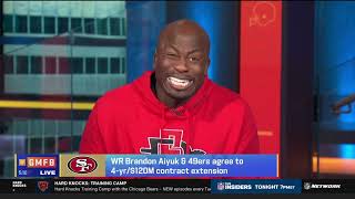 GOOD MORNING FOOTBALL GMFB  FULL EPISODE 83024  Buffalo Joe Brandon Aiyuk College Football [upl. by Ahsinert846]