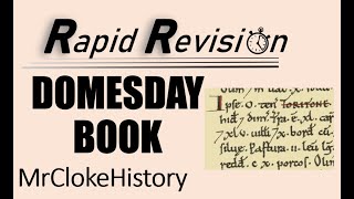 GCSE History Rapid Revision The Domesday Book [upl. by Natanoj]