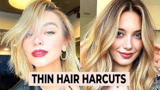 Thin Hair Try These Best VolumeBoosting Haircuts [upl. by Anhaj572]