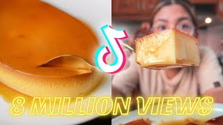 🍮 The ULTIMATE Leche Flan  VIRAL Tiktok Recipe 🍮 [upl. by Anina]