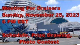 Hosted Cruise NCL Escape 2nd December Preview [upl. by Haniraz29]