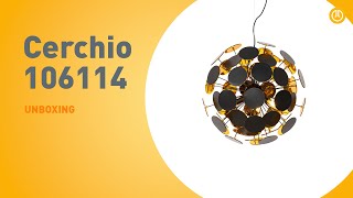 Hanglamp Cerchio 106114  UNBOXING [upl. by Pacificas]