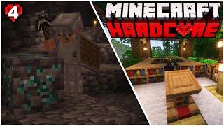 Enchantment Table  Minecraft Hardcore Lets Play  Episode 4 [upl. by Cyndia]