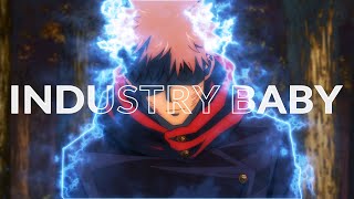 Lil Nas X  Industry Baby AMV  Jujutsu Kaisen [upl. by Sorvats]