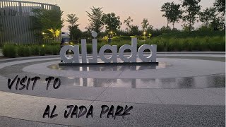 Al Jada Park  Skating Park In Sharjah ⛸️ [upl. by Drais]