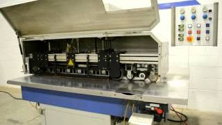 Furniertechnik LZMLA 1000 Longitudinal Veneer Splicing Machine [upl. by Valera]