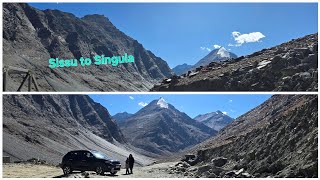 Sissu To Singula Pass Majestic Himalayas Himachaltourism sissuvalley jisba offroad darcha [upl. by Anairdna672]