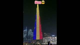 Country Flag On Burj Khalifa😈 automobile thar attitude daku modified crazyxyz trend viral [upl. by Kliber]