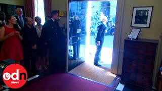 Inside Downing Street Boris Johnson Welcomed as New UK Prime Minister at Number 10 [upl. by Irahcaz176]