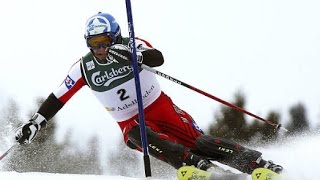 Rainer Schönfelder wins slalom Adelboden 2004 [upl. by Yorel]