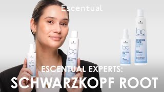 Escentual Experts on Schwarzkopf Root Activating Shampoo and Root Activating Serum [upl. by Fenton]