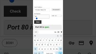 port checker  static ip address ka port kese check kare [upl. by Linoel]