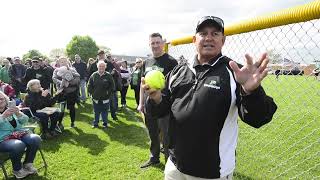 Funke Field Dedication at Pembroke High School [upl. by Ellierim383]