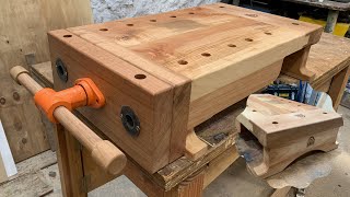 Construir Mini Banco de CARPINTERO  workbench woodworking [upl. by Hanoj]