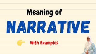 Daily vocabulary  Narrative Meaning  Vocabgram [upl. by Hayyikaz761]