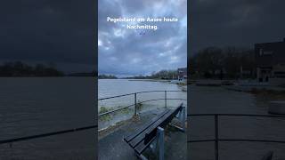 Hochwasser am Aasee in Münster heute Nachmittag ☔ [upl. by Eniledgam]