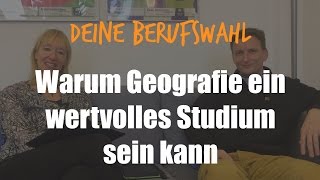 Berufswahl Studium Geografie  Geographie studieren  14 [upl. by Arekahs467]