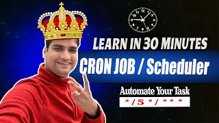 CRON Jobs Scheduler With Practical Example  Automate Task using Cron JOB [upl. by Bysshe]