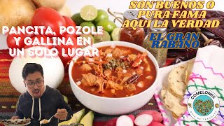 🙂‍↔️📍🇲🇽 PANCITA POZOLE Y GALLINA EN UN SOLO LUGAR  VERDAD SOBRE EL “GRAN RABANO” [upl. by Oiredised497]