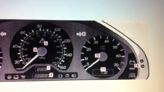 Mercedes C Class W202 Dashboard Warning Lights amp Symbols  What They Mean [upl. by Purpura]