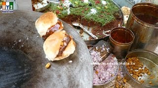 Dabeli recipe  Kutchi Dabeli  How to Make Dabeli Recipe  STREET FOODS 2017 street food [upl. by Tcideneb222]