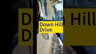 Downhill driving cardrivingtips drivinglessons cardriving cardriv cardrivinglessons [upl. by Shawnee198]