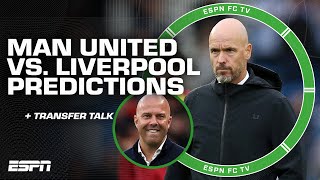 Manchester United vs Liverpool PREDICTIONS  Transfer Deadline Review 👀  ESPN FC [upl. by Duvall]