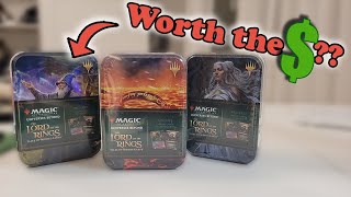 Are the Walmart LotR Tins worth the money mtg magicthegathering [upl. by Anileba968]