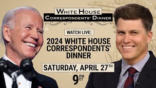 Watch 2024 White House Correspondents’ dinner  NBC News NOW [upl. by Elburr]