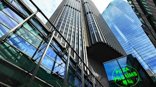 4K City of London Skyscrapers  Bank  Bishopsgate  London Walk [upl. by Notsnarc]