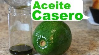 Como hacer aceite de aguacates casero para la piel y el cabello Birmabibi [upl. by Gnek]