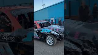 Cowdenbeath unlimited banger World Cup 2024 bangerracing bangerworldcup banger180 cowdenbeath [upl. by Homovec]