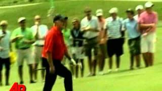 Raw Video Nicklaus pure Frickin Luck Putt [upl. by Gujral]