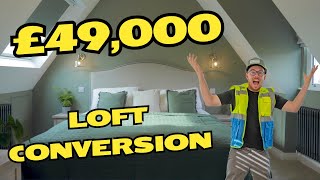 £49000 Finished Dormer Loft Conversion  Attic Conversion [upl. by Annazor]